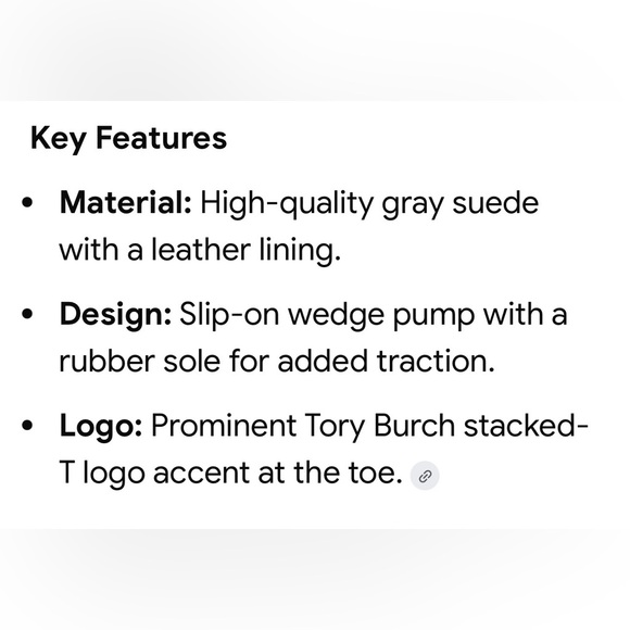 Tory Burch Women's Taupe Suede Heels - Picture 7 of 7